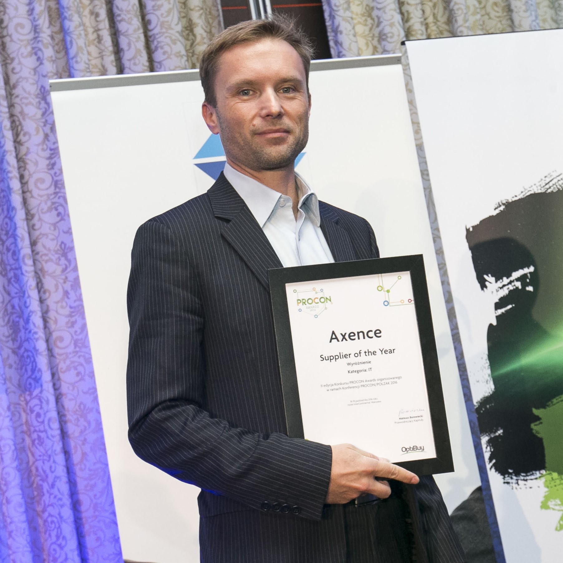 Axence - Supplier of the Year - PROCON AWARDS 2016