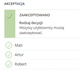 zgłoszenie zaakceptowane