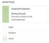 zgłoszenie zaakceptowane