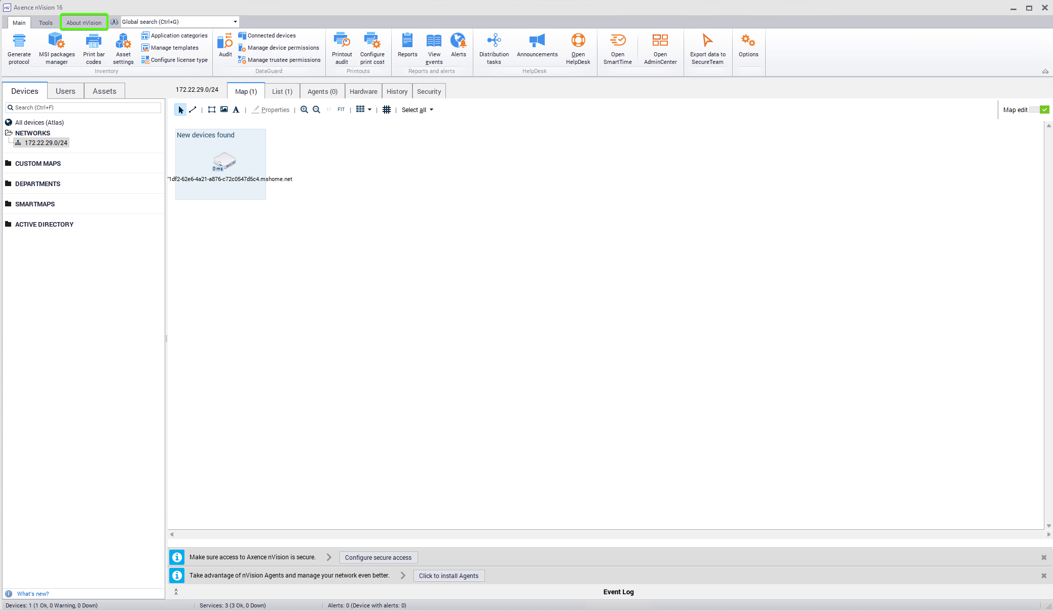nV consol - About nVision